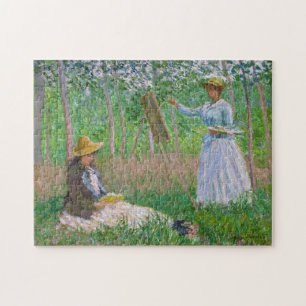 Im Wald von Giverny Monet Fine Art Puzzle
