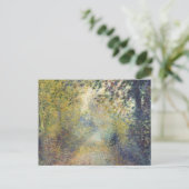 Im Wald von Pierre-Auguste Renoir Postkarte (Stehend Vorderseite)
