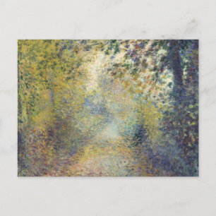 Im Wald von Pierre-Auguste Renoir Postkarte