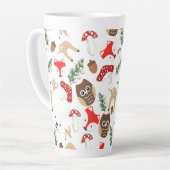 Im Wald Weihnachtsmuster Milchtasse (Linke Ecke)