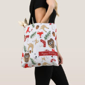 Im Wald Weihnachtsmuster Tasche (Von Nahem)