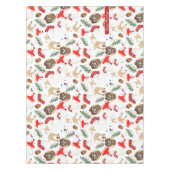 Im Wald Weihnachtsmuster Tischdecke (Vorderseite)