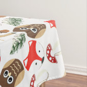 Im Wald Weihnachtsmuster Tischdecke (Beispiel)