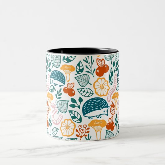 Im Wald Zweifarbige Tasse (Mittel)