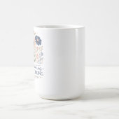 Im Warten wirkt Gott Kaffeetasse (Mittel)