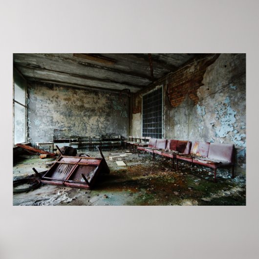 Im Wartesaal des Zerfall Poster (Vorne)