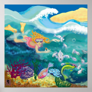 Im Wasser Poster