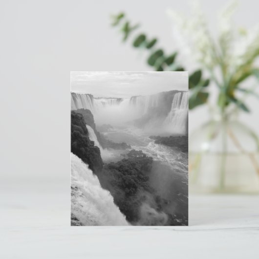 Im Wasserfall Postkarte (Stehend Vorderseite)