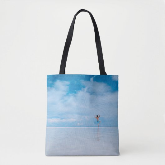 Im Wasserkörper stehende Person Tasche (Vorderseite)