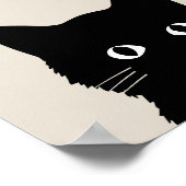 I'm watching you pooping cat poster (Ecke)