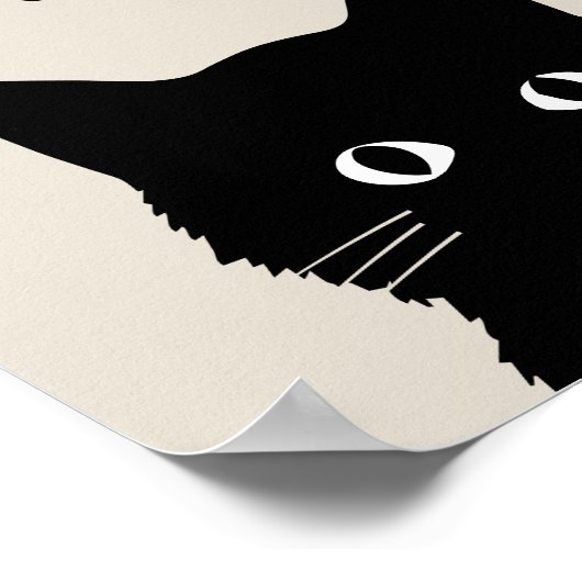 I'm watching you pooping cat poster (Ecke)