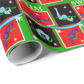 IM Weihnachtsmorgen Geschenkpapier (Rolleneckpunkt)