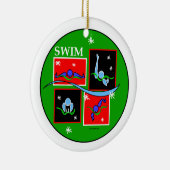 IM Weihnachtsmorgen Keramik Ornament (Rechts)