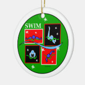 IM Weihnachtsmorgen Keramik Ornament (Links)
