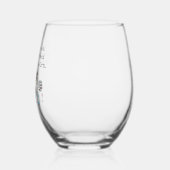 Im Wein gibt es Weisheit Funny Wine Sprichwort Weinglas Ohne Stiel (Links)