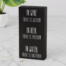 Im Wein gibt es Weisheit