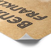 Im Wein ist Weisheit Poster (Ecke)