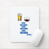 Im Wein… Mousepad (Mit Mouse)