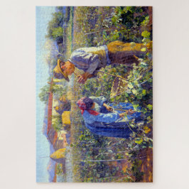 Im Weingarten Elin Danielson-Gambogi 1898 Puzzle
