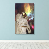 Im Weltraum verloren Leinwanddruck (Insitu (Holzboden))