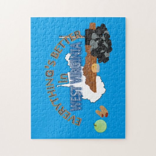 Im West Virginia Puzzle ist alles besser (Vertikal)