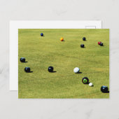 im Wettbewerb auf den Rasenflächen, Postkarte (Vorne/Hinten)