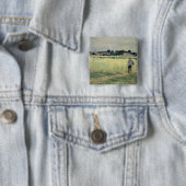 Im Wheatfield bei Gennevilliers, 1875 Button (Beispiel)