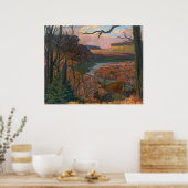 Im Wide Valley - Kulhanek Poster (Küche)