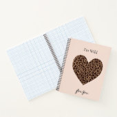 I'm Wild for You Valentine's Day Card Notizblock (Innenseite)