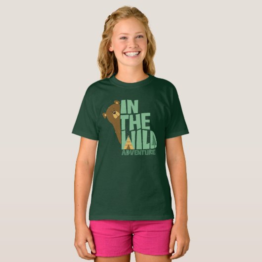 Im wilden Erlebnisbär T-Shirt (Vorne ganz)