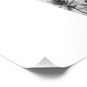 im Wind blasen. Fotodruck (Ecke)