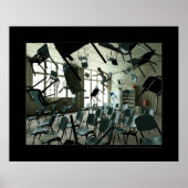 Im Wind blasen Poster (Vorne)