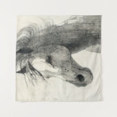 Im Wind II Wandteppich (Vorderseite)