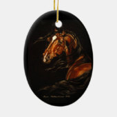Im Wind Keramikornament (Hinten)
