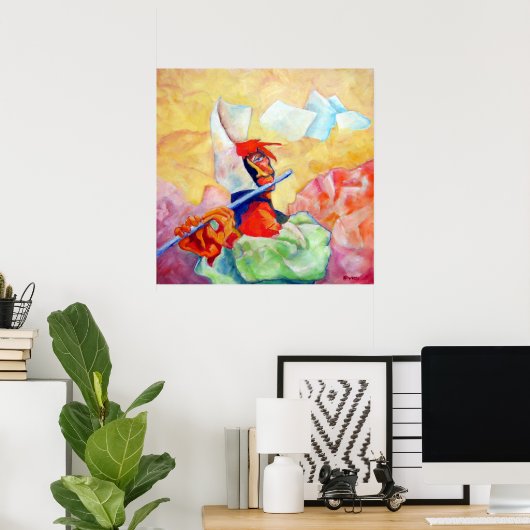 IM WIND POSTER (Heimbüro)