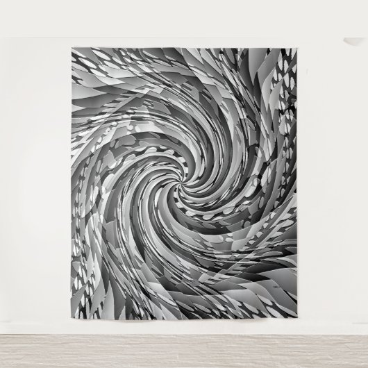 Im Wind... Wandteppich (Vorderseite)