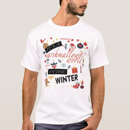 Im Winter ist es eine Mäusespielwelt T-Shirt