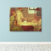 Im Winter Leinwanddruck (Insitu (Holzboden))