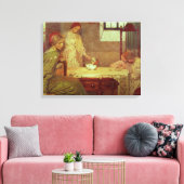 Im Winter Leinwanddruck (Insitu (Wohnzimmer))