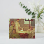 Im Winter Postkarte (Stehend Vorderseite)