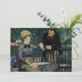 Im Wintergarten | Édouard Manet (Stehend Vorderseite)