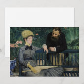Im Wintergarten | Édouard Manet (Vorne/Hinten)