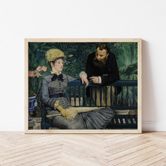 Im Wintergarten | Édouard Manet Poster