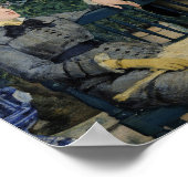 Im Wintergarten | Édouard Manet Poster (Ecke)