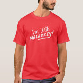 "I'm With Malarkey" - No Malarkey Biden 2020 tee (Vorderseite)