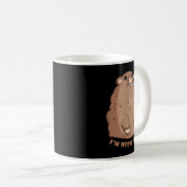 Im with Phil Ground-hog Punxsutawney Funny Gift Kaffeetasse (VorderseiteRechts)