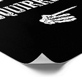 I'm With Squirrel Halloween Costume Funny Couples Poster (Ecke)