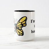 I'm with the Banned Zweifarbige Tasse (Mittel)