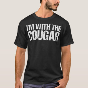 I'm With The Cougar Halloween T-Shirt