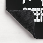 I'm With The Creepy Doll Funny Matching Halloween Mousepad (Ecke)